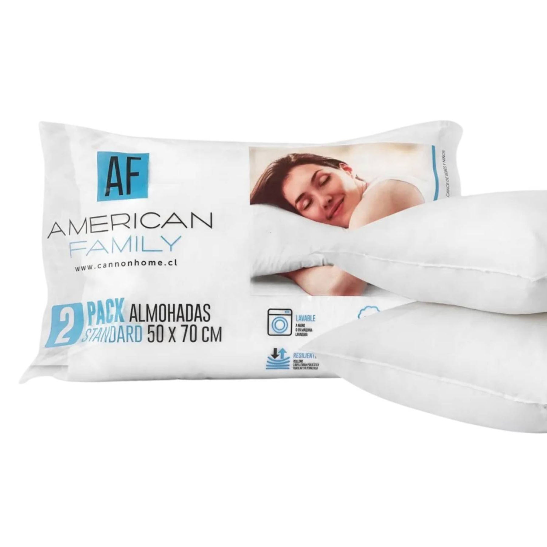 Almohadas Cannon (Set De 2)American Fam